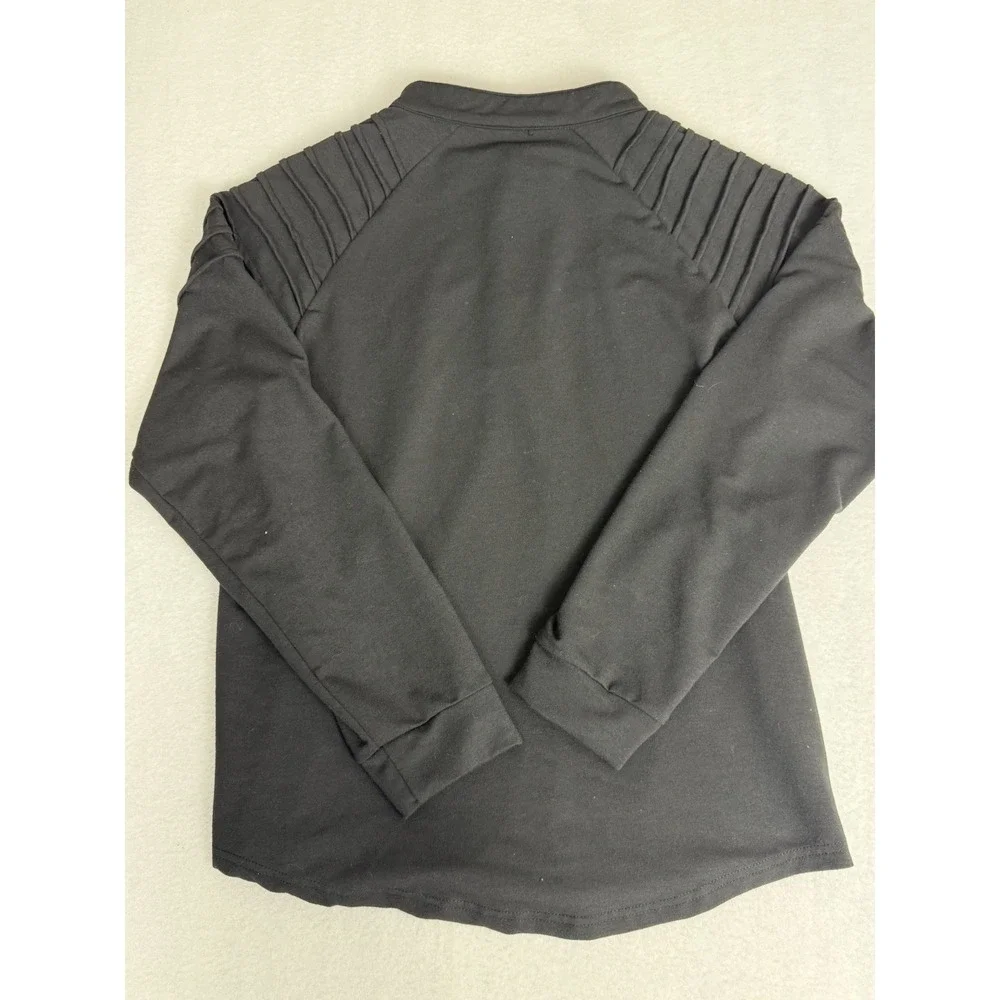 Under Armour Pullover Men's S Black‎ Pintuck shoulder panels